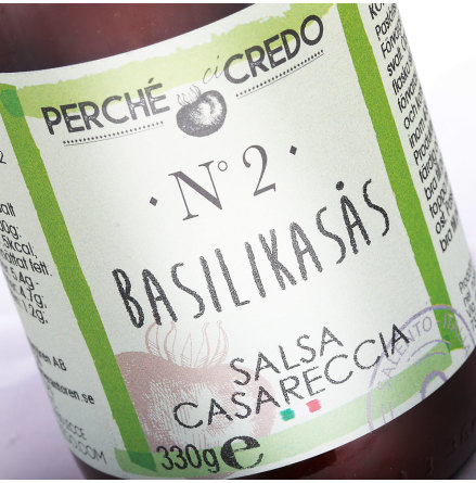 Tomats�s med Basilika