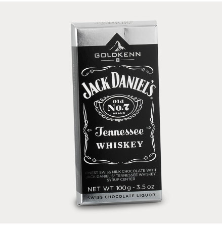 Choklad fylld med Jack Daniels Whiskey