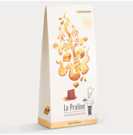 Chokladtryffel med Salt Karamell