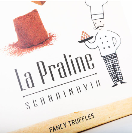 Chokladtryffel med Salt Karamell