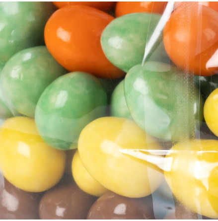 Blandade mandlar med smak av Passion, P�ron, Apelsin