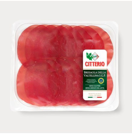 Lufttorkat nötkött, Bresaola della Valtellina IGP