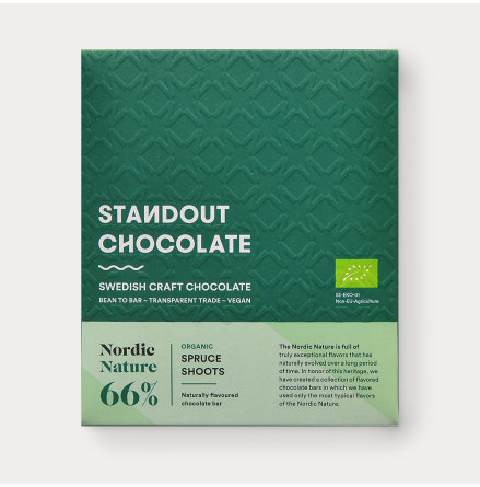 Chokladkaka Nordic Nature Granskott 66%
