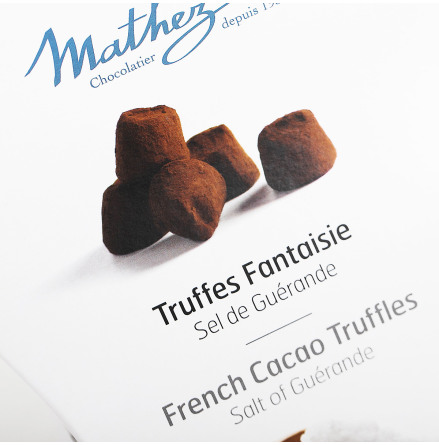 Chokladtryffel Sel de Guèrande