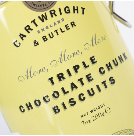 Triple Choc Chunk Biscuits Plåt Gul
