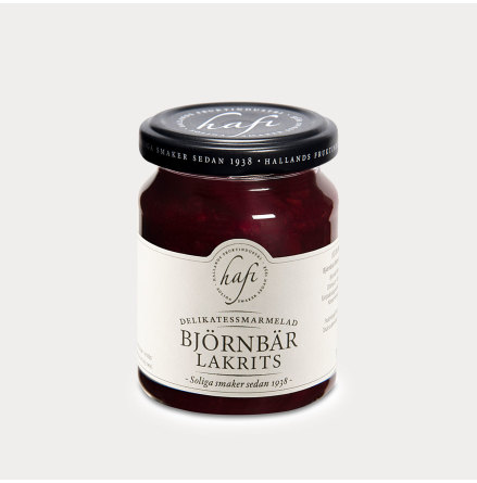 Marmelad med Björnbär & Lakrits